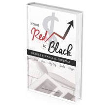 Load image into Gallery viewer, Fillable PDF Version - From Red To Black: Weekly Financial Journal